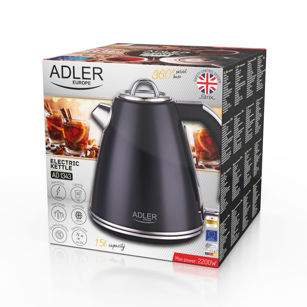 Electric kettle ADLER AD 1343 black_4