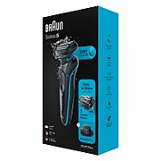 Braun Series 5 50-M1200s Foil shaver Trimmer Black, Blue_1