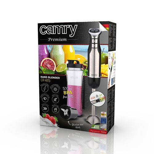 Camry CR 4615 blender Immersion blender Black,Stainless steel 700 W_7