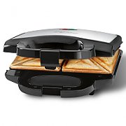 Clatronic ST 3778 sandwich maker 750 W Black,Stainless steel_1