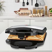 Clatronic ST 3778 sandwich maker 750 W Black,Stainless steel_3