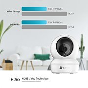 EZVIZ C6N 4MP Smart Indoor Smart Security PT Cam, with Motion Tracking - White_10