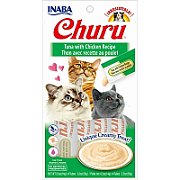 INABA Churu Tuna with chicken - cat treats - 4x14 g_1