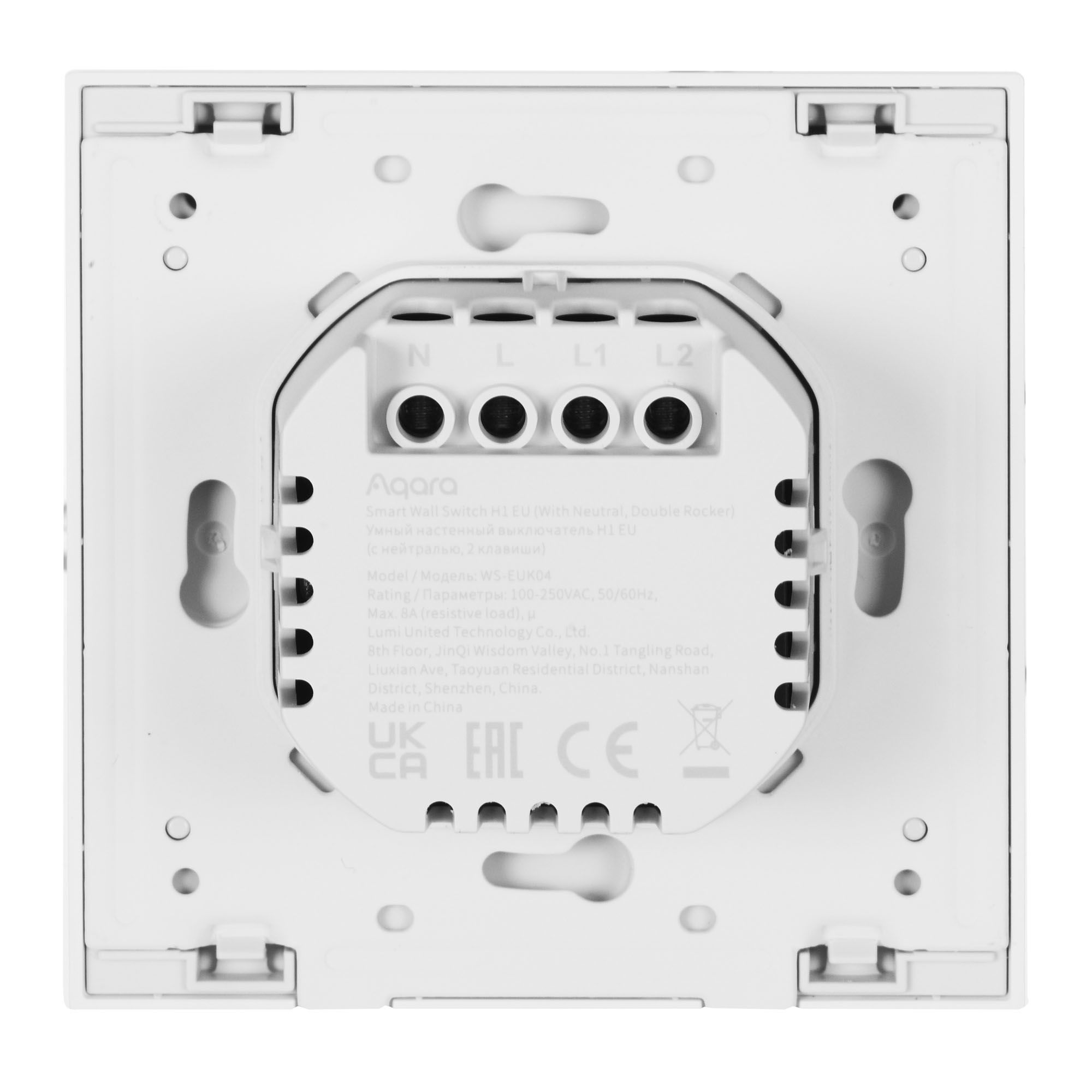 Aqara WS-EUK04 light switch Polycarbonate (PC) White_3