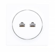 Fibaro Walli N socket-outlet 2 x RJ-45 White_1