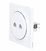 Fibaro Walli N socket-outlet 2 x RJ-45 White_2