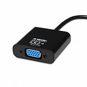 iBox IAHV01 video cable adapter HDMI Type A (Standard) VGA (D-Sub) Black_2