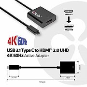 CLUB3D USB 3.1 Type C to HDMI 2.0 UHD 4K 60Hz Active Adapter_3