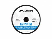 Lanberg CA-HDMI-20FB-1000-BK optical cable HDMI M/M 100m v2.0 4K AOC_4