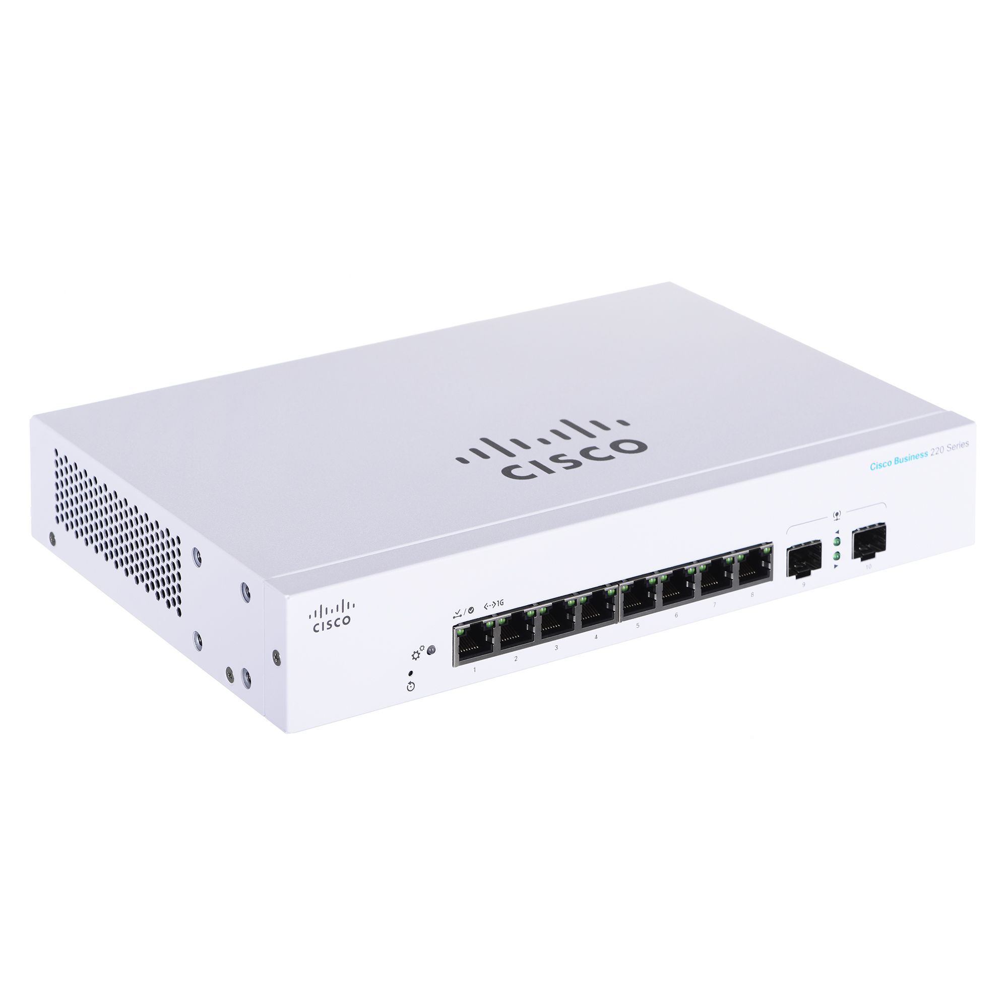 Cisco CBS220-8T-E-2G Managed L2 Gigabit Ethernet (10/100/1000) 1U White_1
