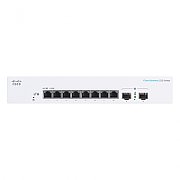 Switch Cisco CBS220-8T-E-2G-EU, 8 porturi 10/100/1000 Mbps