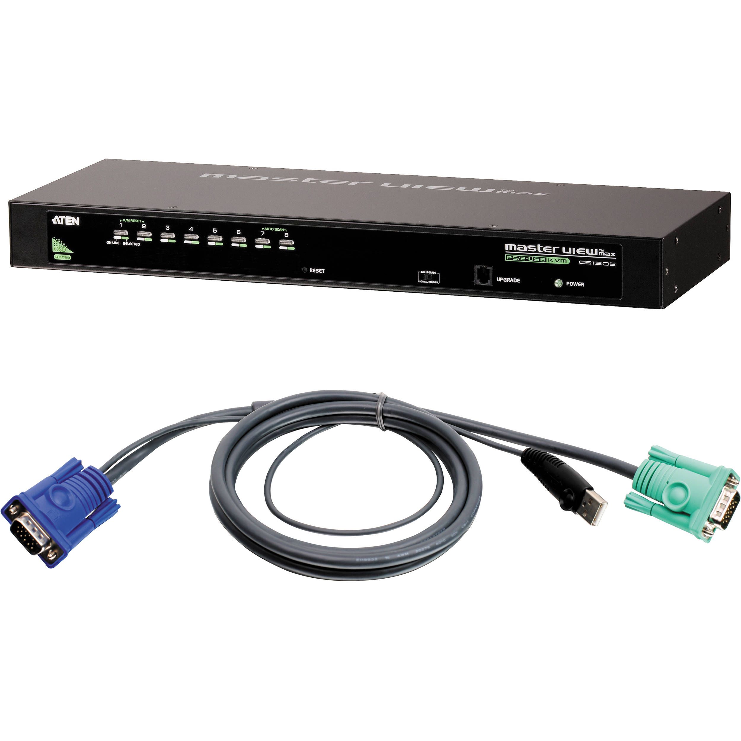 ATEN 8-Port USB - PS/2 VGA KVM Switch_2