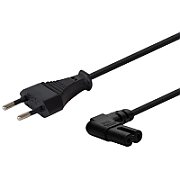 SAVIO CL-144 Power cable Black 3 m angled_1