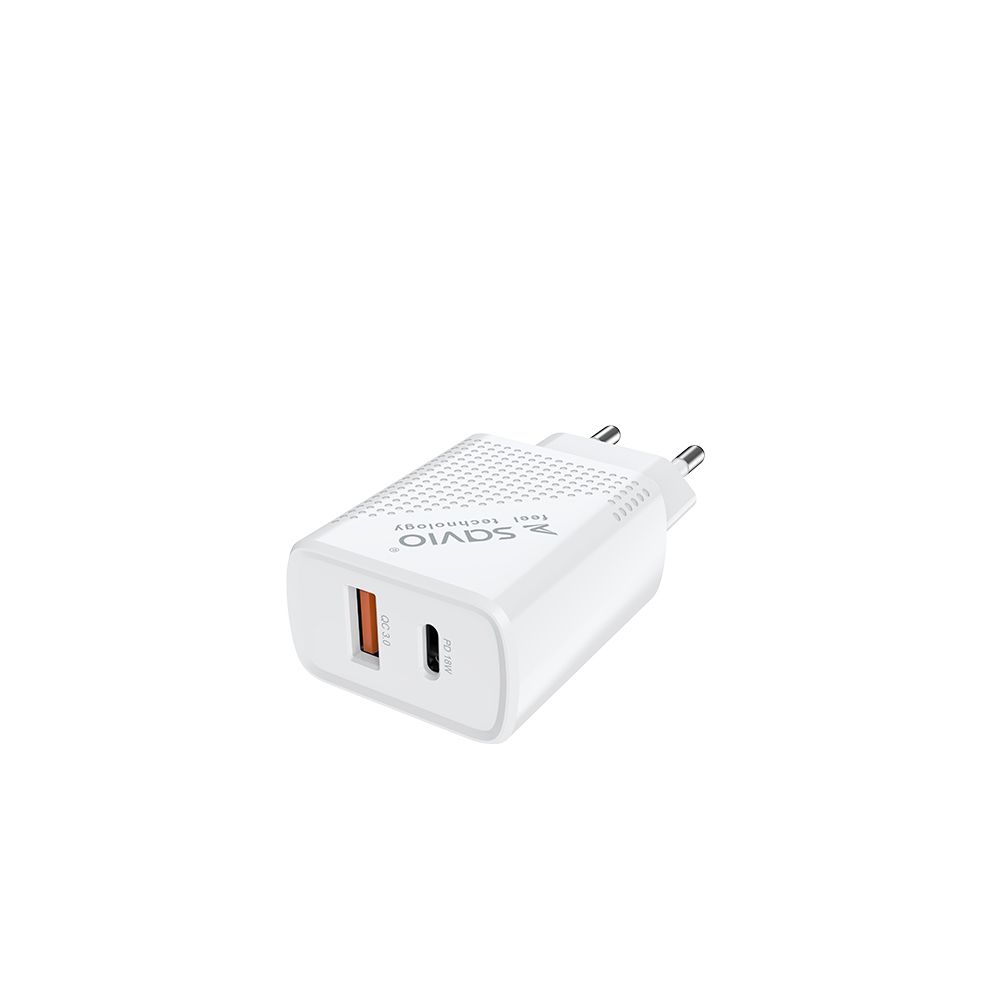 SAVIO LA-04 USB Type A & Type C Quick Charge Power Delivery 3.0 Indoor_4