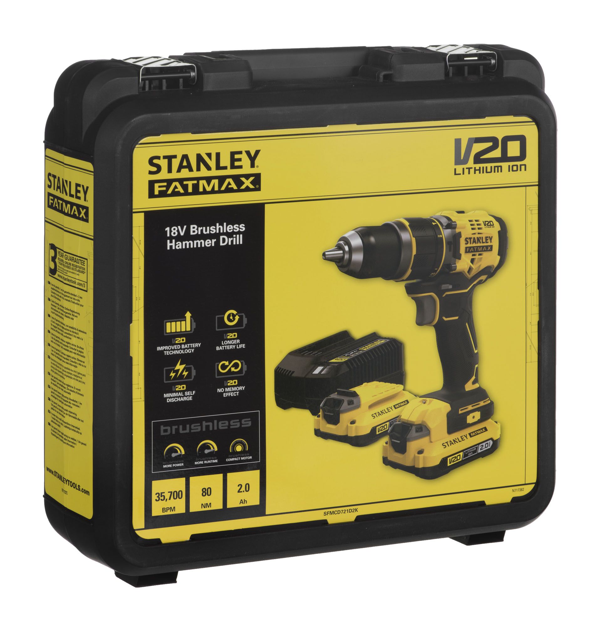 STANLEY SFMCD721D2K Cordless Drill 18V_12