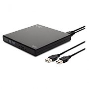 SAVIO AK-43 optical disc / External Slim drive DVD±R/RW CD±R/RW Black_1