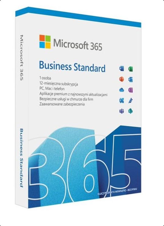 Microsoft Office 365 Business Standard 1 license(s) annual subscription - Polish_1