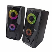 Esperanza EGS103 Speakers 2.0 USB LED 6 W Black_1