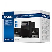 SVEN MS-110 SPEAKERS 2.1  USB, SD 10W_12