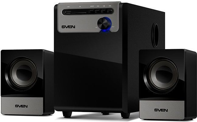 SVEN MS-110 SPEAKERS 2.1  USB, SD 10W_13