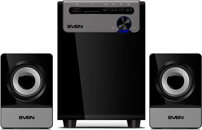 SVEN MS-110 SPEAKERS 2.1  USB, SD 10W_14