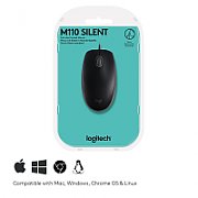 Logitech B110 Silent mouse Ambidextrous USB Type-A Optical 1000 DPI_1