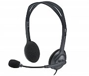 Logitech H111 Stereo Headset Wired Head-band Office/Call center Grey_7