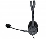 Logitech H111 Stereo Headset Wired Head-band Office/Call center Grey_9