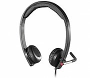 Logitech H650e Headset Head-band Black, Silver_4