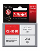 Activejet ACC-526GN ink (replacement for Canon CLI-526G; Supreme; 10 ml; grey)_1