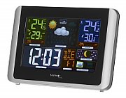 Technoline WS 6442 digital weather station Black, Silver LCD Battery_1