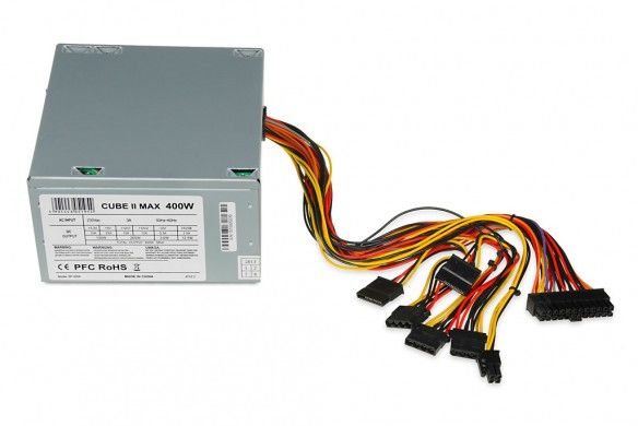 iBox CUBE II power supply unit 400 W ATX Silver_3