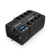 CyberPower BR700ELCD-FR uninterruptible power supply (UPS) Line-Interactive 0.7 kVA 420 W 8 AC outlet(s)_1