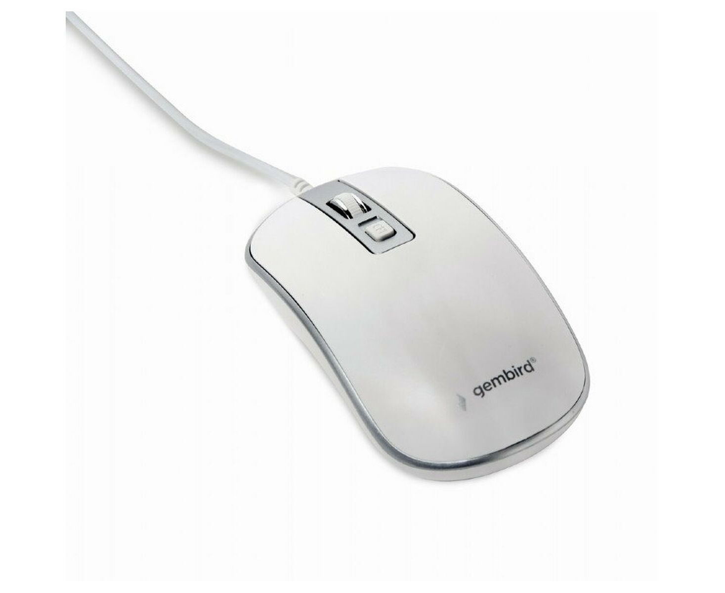 GEMBIRD MUS-4B-06-WS Optical mouse USB white/silver_1