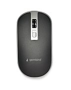 GEMBIRD MUSW-4B-06-BS Wireless optical mouse black-silver_1