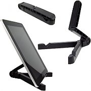 Stand Telefon SPACER. SPDH-FLIP-01-BK,  Pliabil, Ajustabil si compatibil cu SmartPhone-urile pana in 7