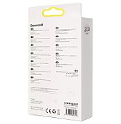 CABLU alimentare si date Baseus Crystal Shine, Fast Charging Data Cable pt. smartphone, USB la Lightning Iphone 2.4A, 2m, negru  CAJY000101  (include timbru verde 0.25 lei) - 6932172602710