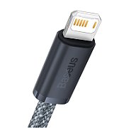 CABLU alimentare si date Baseus Dynamic Series, Fast Charging Data Cable pt. smartphone, USB la Lightning Iphone 2.4A, 1m, braided, gri 