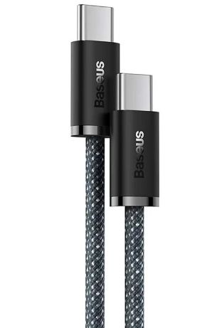 CABLU alimentare si date Baseus Dynamic Series, Fast Charging Data Cable pt. smartphone, USB Type-C la USB Type-C 100W, 1m, braided, gri 