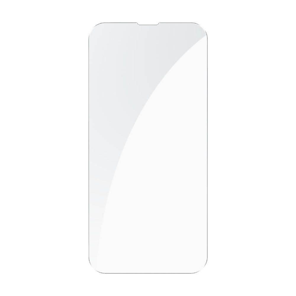 FOLIE STICLA Baseus pentru Iphone 13 Pro Max, grosime 0.3mm, acoperire totala ecran, strat special anti-ulei si anti-amprenta, Tempered Glass, pachetul include 2 bucati 