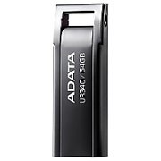 USB Flash Drive ADATA UR340 64GB, BLACK metalic, USB 3.2_1