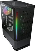 MX430 Air RGB-Black 3851C60.0001 Case MX430 Air RGB-Black/ Mid tower / 3 ARGB fans / 2 LED Strips/TG transparant side window_2