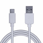 CABLU alimentare si date SPACER, pt. smartphone, USB Type-C (T) la Iphone Lightning (T), braided, retail pack, 1m, silver 