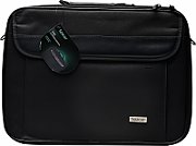 RUCSAC SPACER CHICAGO BLACK ,pt. notebook de max. 17 , 3 compartimente, buzunar frontal, buzunar lateral x 2,2 manere, waterproof,  poliester, negru,  Chicago ,   SPB-CHICAGO-BK