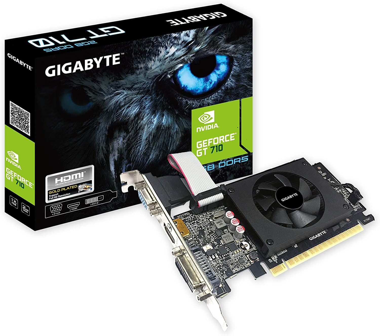 Placa video Gigabyte Geforce GT 710, 2GB, GDDR5, 64-Bit_1