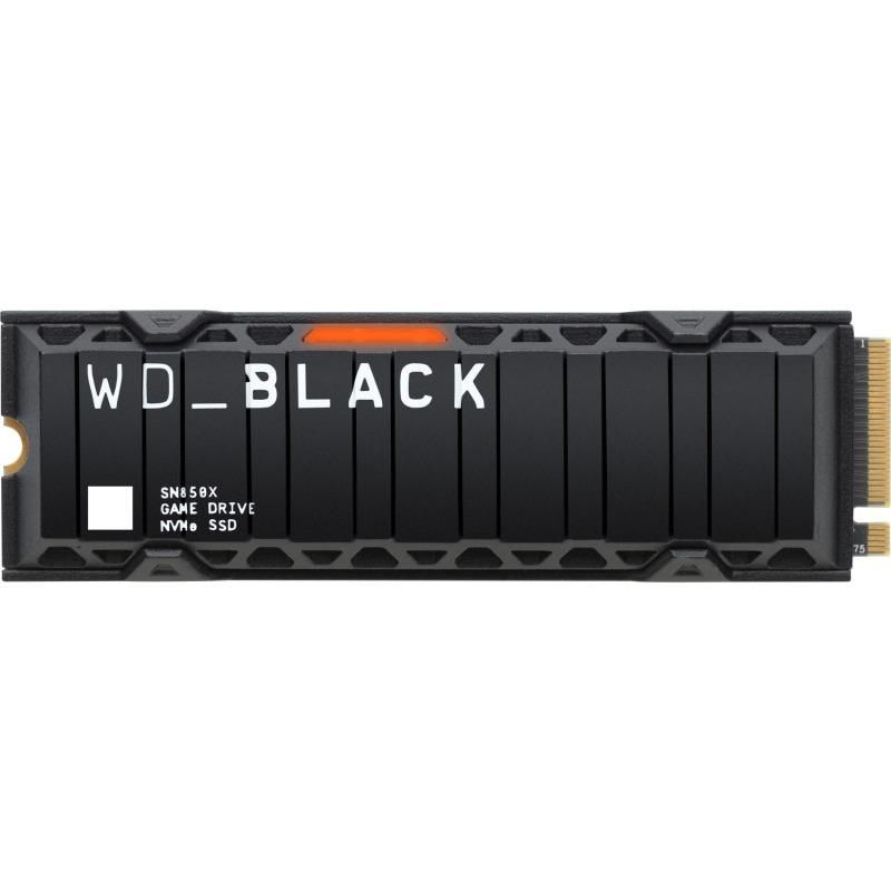 WD SSD M.2 (2280) 1TB Black Heatsink SN850X PCIe 4.0 / NVMe (Di)_2