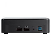 Mini PC Intel NUC 12 Pro NUC12WSKi7, Intel Core i7-1260P (12C / 16T, 2.10 - 4.70 GHz, 28 W), 2x DDR4 SODIMM, 2x NVMe, Intel Iris Xe, Adaptor extern 19V 120W, Negru