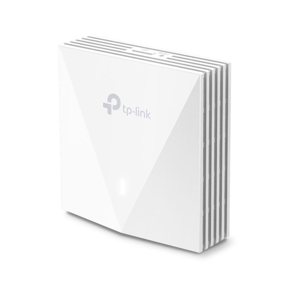 TP-Link Wireless Access Point EAP650-WALL, AX3000 Wireless Dual Band Indoor, 1× 10/100/1000 Mbps Ethernet Port, 1× 10/100/1000 Mbps Ethernet Port, Alimentator: 802.3af/at PoE, 2X antene interne, 5 GHz: Up to 2402 Mbps, 2.4 GHz: Up to 574 Mbps._2