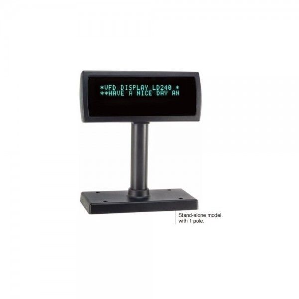 DISPLAY VFD CHAR HEIGH 9MM,  RS232, PORT WITH 1.17M, 6 PIN CABLE_1