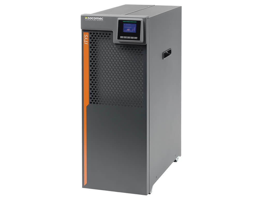 UPS Socomec ITY3-TW060B, 6000 VA, 6000 W, cu management, on-line double-conversion, Lead-acid, 11 – 20 min., LCD, Gri
